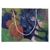 Das Weiße Pferd, Gauguin Große Geschenktüte (Rückseite)