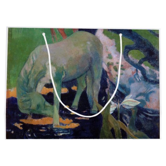Das Weiße Pferd, Gauguin Große Geschenktüte (Rückseite)