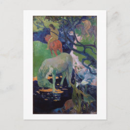 Das Weiße Pferd, Gauguin Postkarte