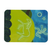 Das Weiße Pferd in Somerset 2011 Magnet (Horizontal)