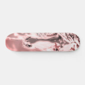 Das weiße Pferd Skateboard (Horizontal)