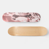Das weiße Pferd Skateboard (Horizontal)