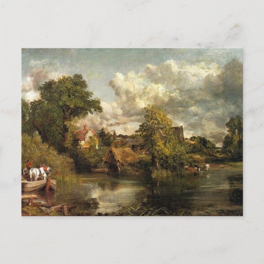 Das Weiße Pferd von John Constable, Postkarte (Vorderseite)