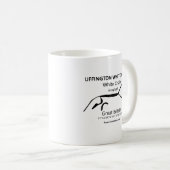Das weiße Pferd von Uffington Kaffeetasse (VorderseiteRechts)