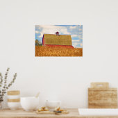 Das Weizenfeld Poster (Küche)