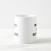 Das weltbeste Freund-Funny-Zitat mit schwarzem Tex Kaffeetasse (Mittel)