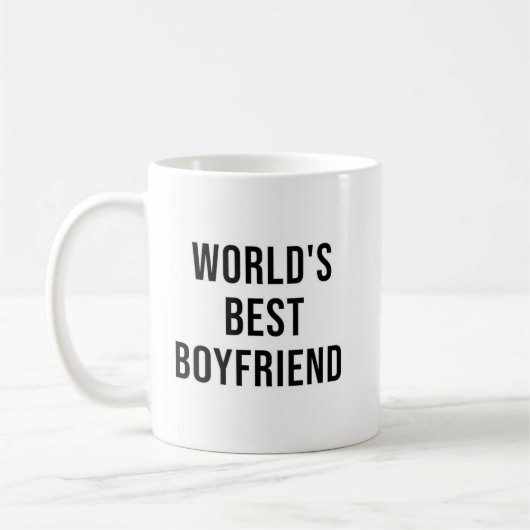 Das weltbeste Freund-Funny-Zitat mit schwarzem Tex Kaffeetasse (Links)