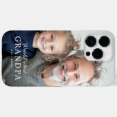 Das weltbeste Großvater-Foto im letzten Jahr Case-Mate iPhone Hülle (Rückseite (Horizontal))