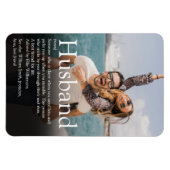 Das weltbeste Husband-Definition-Foto Magnet (Horizontal)