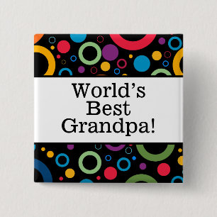 Das weltbeste Opa-Button Button