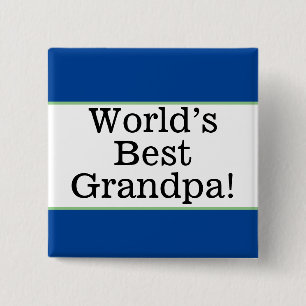 Das weltbeste Opa-Button Button