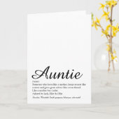 Das weltbeste Tante-Tante-Drehbuch Karte (Gelbe Blume)