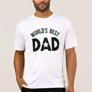 "Das weltbeste Vater-Text-T-Shirt T-Shirt
