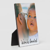 Das weltgrößte Foto für Vater und Opa Fotoplatte (Seite)