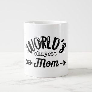 Das weltgrößte Mama-Geschenk für Mama-Liebe. Jumbo-Tasse