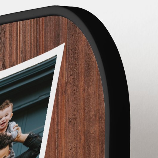 Das weltgrößte Opa-Collage-Monogramm Pickleball Schläger (Linke Seite)