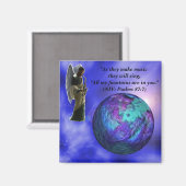 Das Weltmagazin der Schrift inspiriert Magnet (Vorderseite/Rückseite)