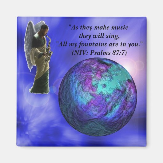 Das Weltmagazin der Schrift inspiriert Magnet (Vorne)