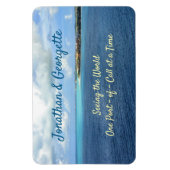 Das Weltmarkieren der Türen im Stateroom Magnet (Vertikal)