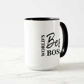 Das weltweit beste Boss-Logo Tasse (VorderseiteRechts)