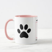 Das weltweit beste Cat Mama Custom Foto Personalis Tasse (Links)