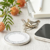 Das weltweit beste Dog Mama Classic Simple Foto Schlüsselanhänger (Seite)