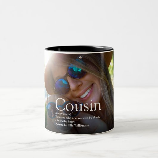 Das weltweit beste Foto für die Definition von Cou Zweifarbige Tasse (Mittel)