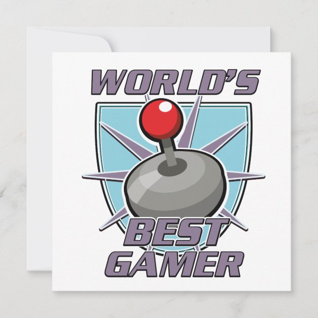 Das weltweit beste Gamer-Retro-Logo (Vorderseite)