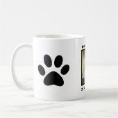 Das weltweit beste Hund-Vater-Custom-Foto Personal Kaffeetasse (Links)