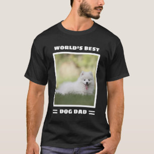 Das weltweit beste Hund-Vater-Custom-Foto Personal T-Shirt