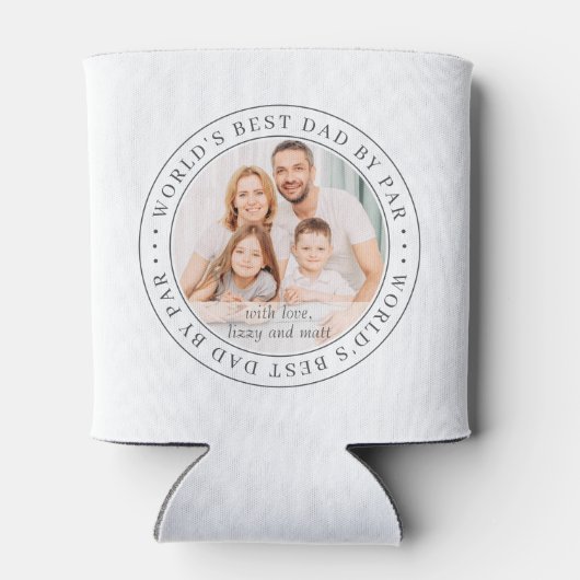 Das weltweit beste Vater nach dem Vorbild eines kl Dosenkühler (Rückseite)