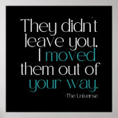 Das weltweite Zitat Poster (Vorne)