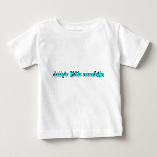 das wenig munchkin des Vatis Baby T-shirt (Vorderseite)