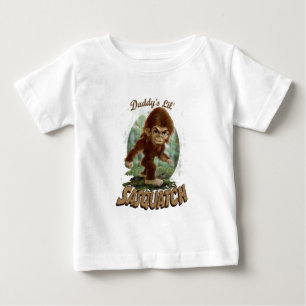 Das wenige Sasquatch des Vatis Baby T-shirt