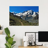 Das Wenigere weiß Poster (Heimbüro)