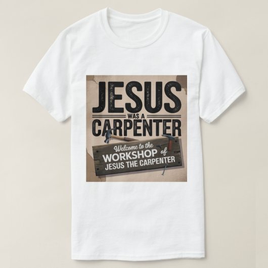 Das Werk Christi, Jesus war ein T - Shirt des Zimm (Design vorne)