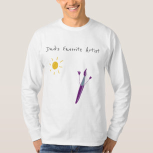Das Werk Ihres Kindes auf einem T-Shirt