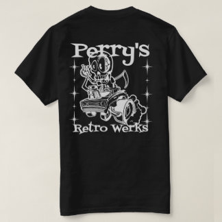 Das Werks des Perrys Retro Dunkelheits-Shirt T-Shirt