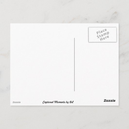 Das Wertvolle Hirsch - Postkarte (Rückseite)