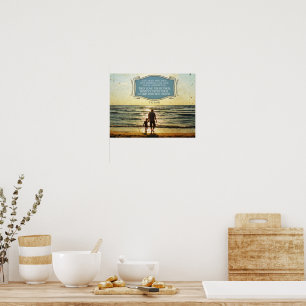 Das wertvollste Geschenk, das Eltern geben können Poster