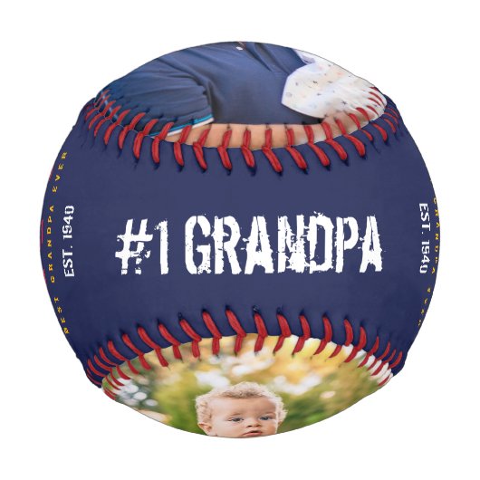 Das wertvollste Monogramm des Großvaters MVG Custo Baseball (Vorderseite)