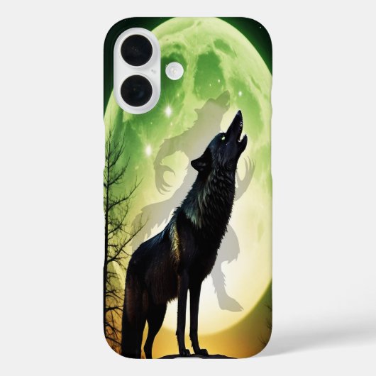 Das Werwolf-Howl Case-Mate iPhone Hülle (Rückseite)