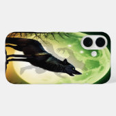Das Werwolf-Howl Case-Mate iPhone Hülle (Rückseite (Horizontal))