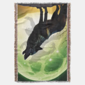 Das Werwolf-Howl Decke (Vorderseite Vertikal)