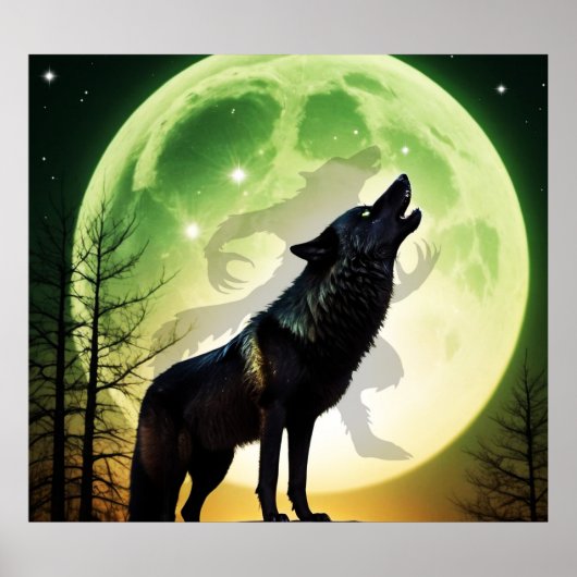 Das Werwolf-Howl Poster (Vorne)