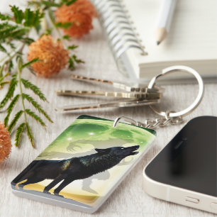 Das Werwolf-Howl Schlüsselanhänger