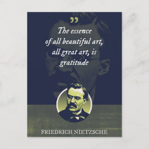 Das Wesen aller schönen Kunst, alles großartige Ku Postkarte