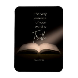 Das Wesen deines Wortes ist Wahrheit - Bibel Magnet