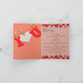 Das Wesen der Liebe erfassen Karte (Innenseite)