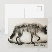 Das Wesen der Wildnis Postkarte (Vorne/Hinten)